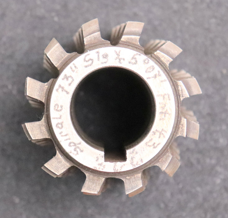 Bild des Artikels Keilwellenwälzfräser-8-Keile-38x6,25x8-mit-Höcker-Fertigfräser-Ø60x61xØ27mm