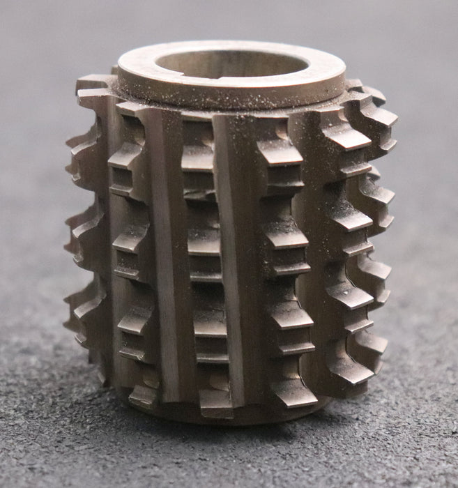 Bild des Artikels Keilwellenwälzfräser-8-Keile-38x6,25x8-mit-Höcker-Fertigfräser-Ø60x61xØ27mm