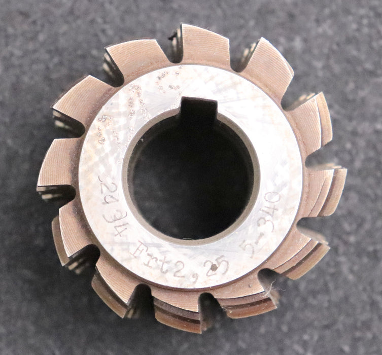 Bild des Artikels PWS-Keilwellenwälzfräser-6-Keile-21,3x24,7x5,3-mit-Höcker-Fertigfräser