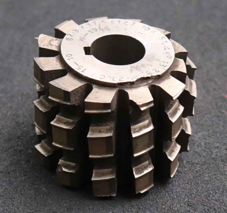 Bild des Artikels Keilwellenwälzfräser-10-Keile-82,3x37,5x12,3-Höcker-Fertigfräser-Ø85x66xØ27mm