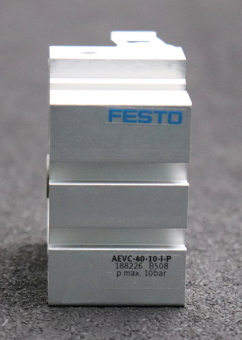 Bild des Artikels FESTO-Kurzhubzylinder-AEVC-40-10-I-P--Mat.Nr.-188226-Kolben-40mm-Hub-10mm