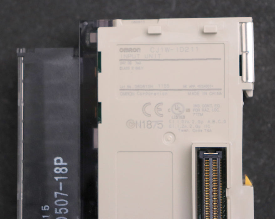 Bild des Artikels OMRON-Input-Unit-CJ1W-ID211-gebraucht