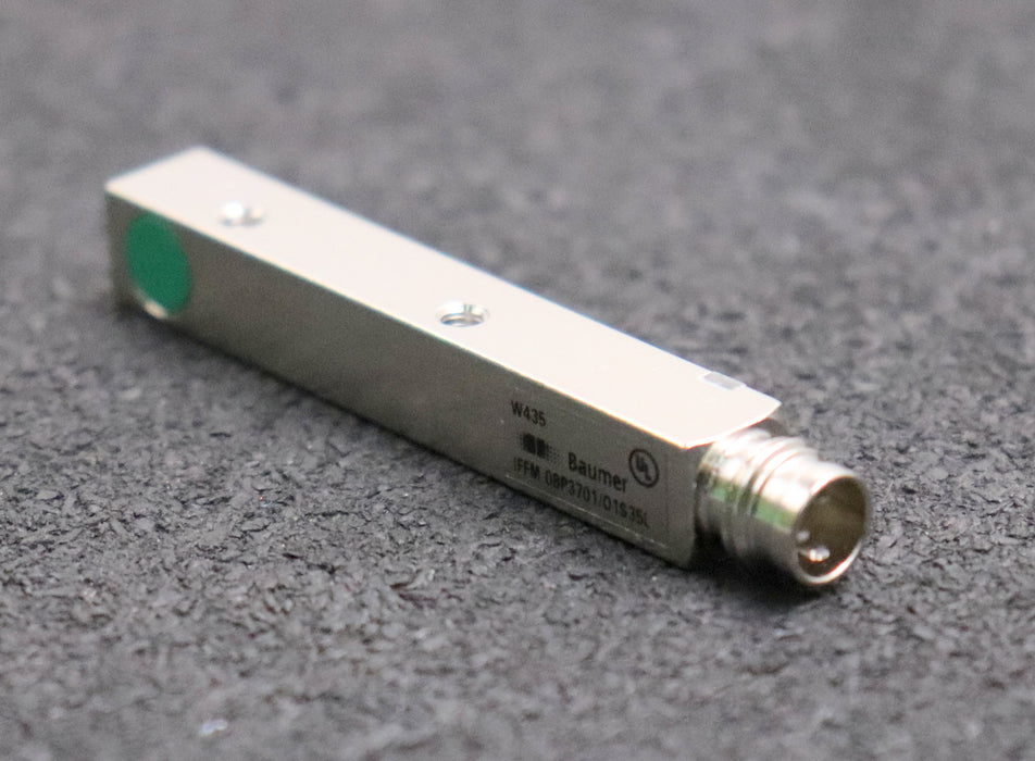 Bild des Artikels BAUMER-induktiver-Näherungsschalter-IFFM-08P3701/01S35L-unbenutzt-in-OVP
