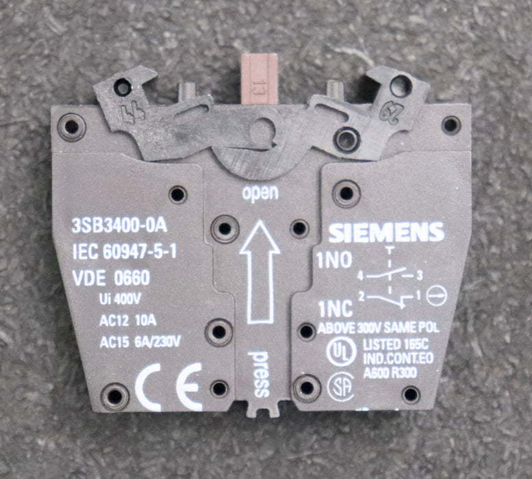 Bild des Artikels SIEMENS-Leucht-Taster-3SB3221-0AA31-Farbe-gelb-unbenutzt-in-OVP