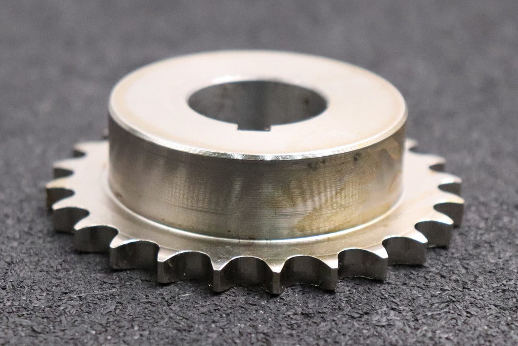 Bild des Artikels Kettenrad-Chainwheel-für-Kettentype-06-B-1-Teilung-3/8"x7/32"-Z-=-24-Zähnezahl