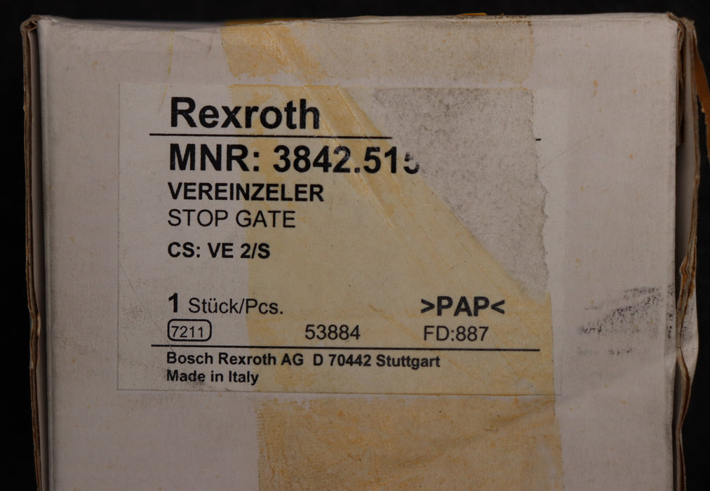 Bild des Artikels REXROTH-Vereinzeler-MNR:-3842515956-unbenutzt-in-OVP