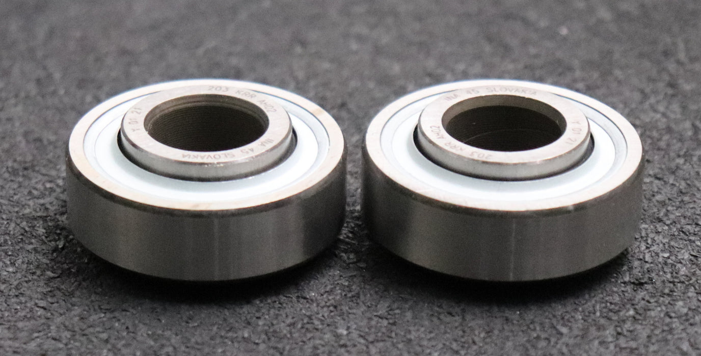 Bild des Artikels INA-2x-Spannlager-203-KRR-AH02-BohrungsØ-16,2mm-AußenØ-40mm-Breite-18,3mm