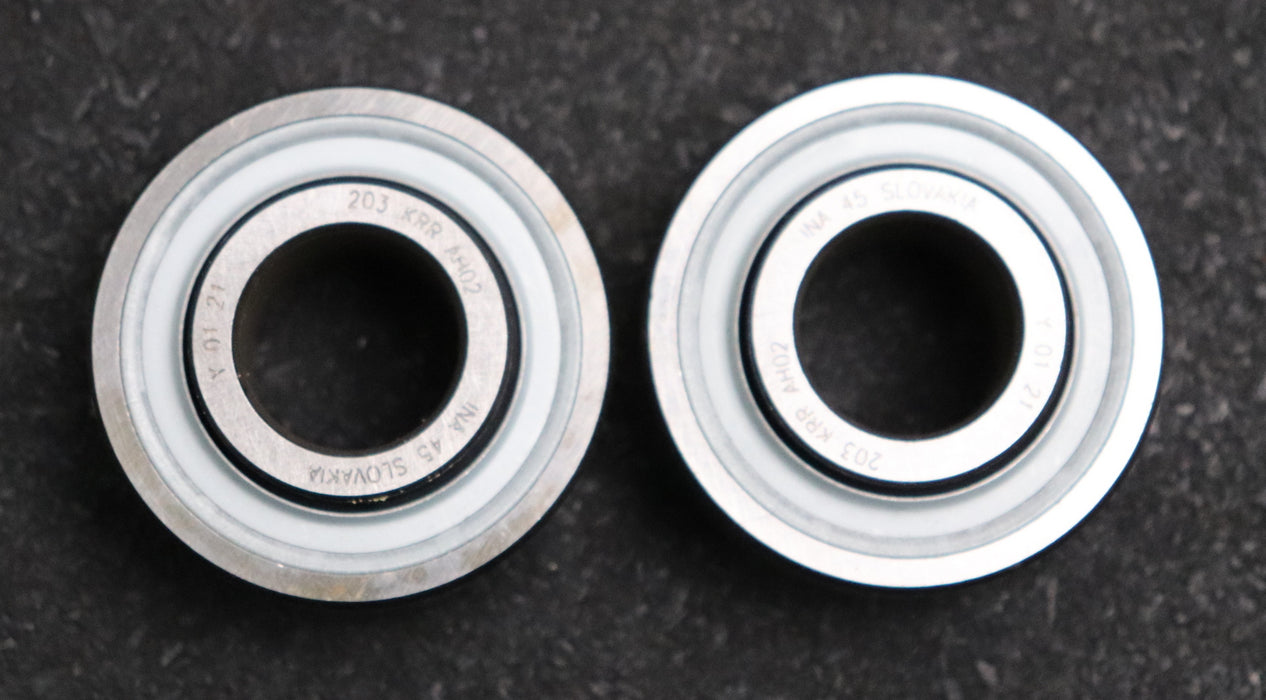 Bild des Artikels INA-2x-Spannlager-203-KRR-AH02-BohrungsØ-16,2mm-AußenØ-40mm-Breite-18,3mm