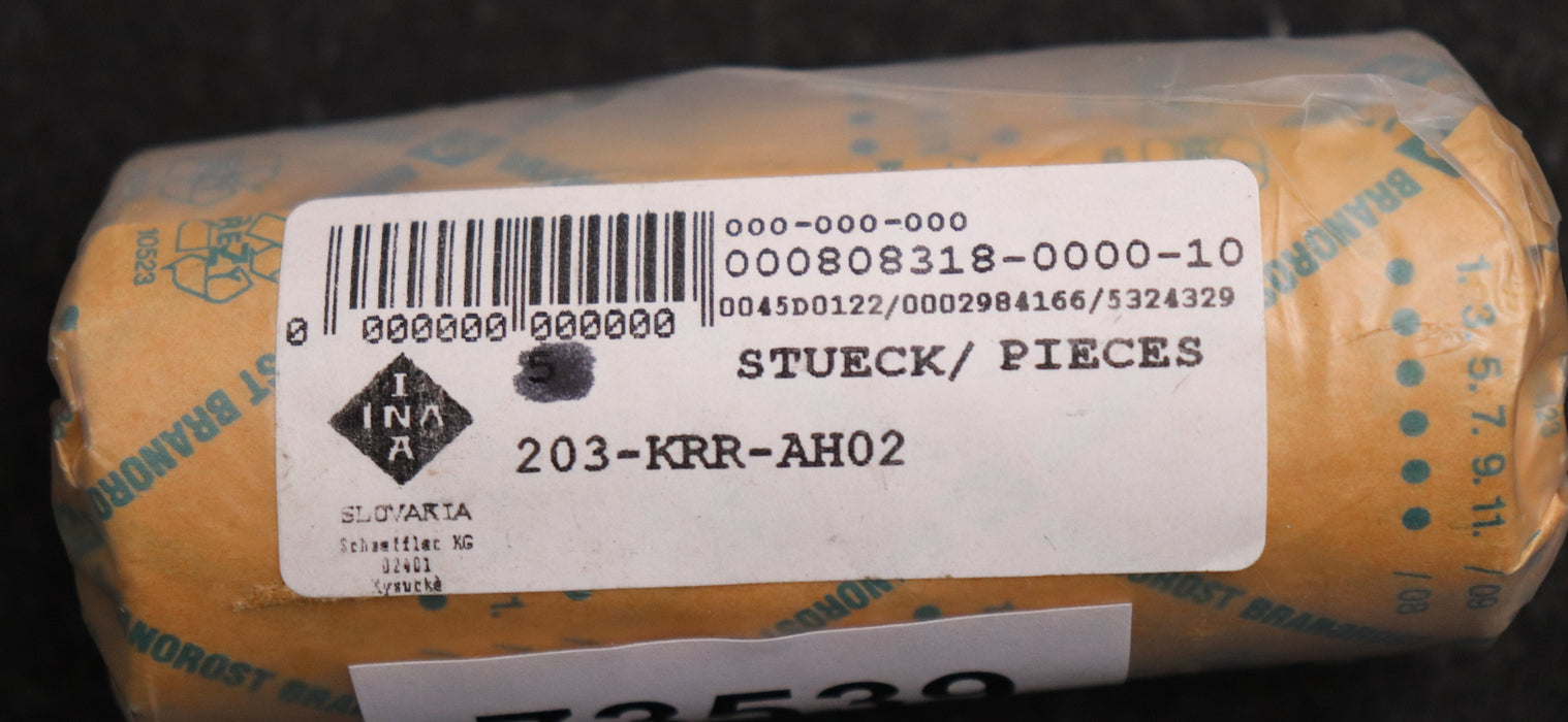 Bild des Artikels INA-2x-Spannlager-203-KRR-AH02-BohrungsØ-16,2mm-AußenØ-40mm-Breite-18,3mm