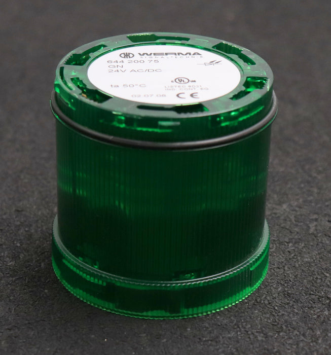 Bild des Artikels WERMA-LED-Dauerlichtelement-Art.Nr.:-644.200.75-Ø-70mm-Spannung-24VAC/DC