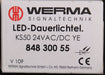 Bild des Artikels WERMA-LED-Dauerlichtelement-KS50-Art.Nr.:-848.300.55-Ø-52mm-Spannung-24VAC/DC
