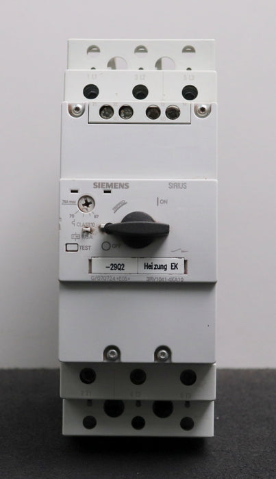 Bild des Artikels SIEMENS-Leistungsschalter-3RV1041-4KA10-max.-75A-400V-50/60Hz-160A-gebraucht