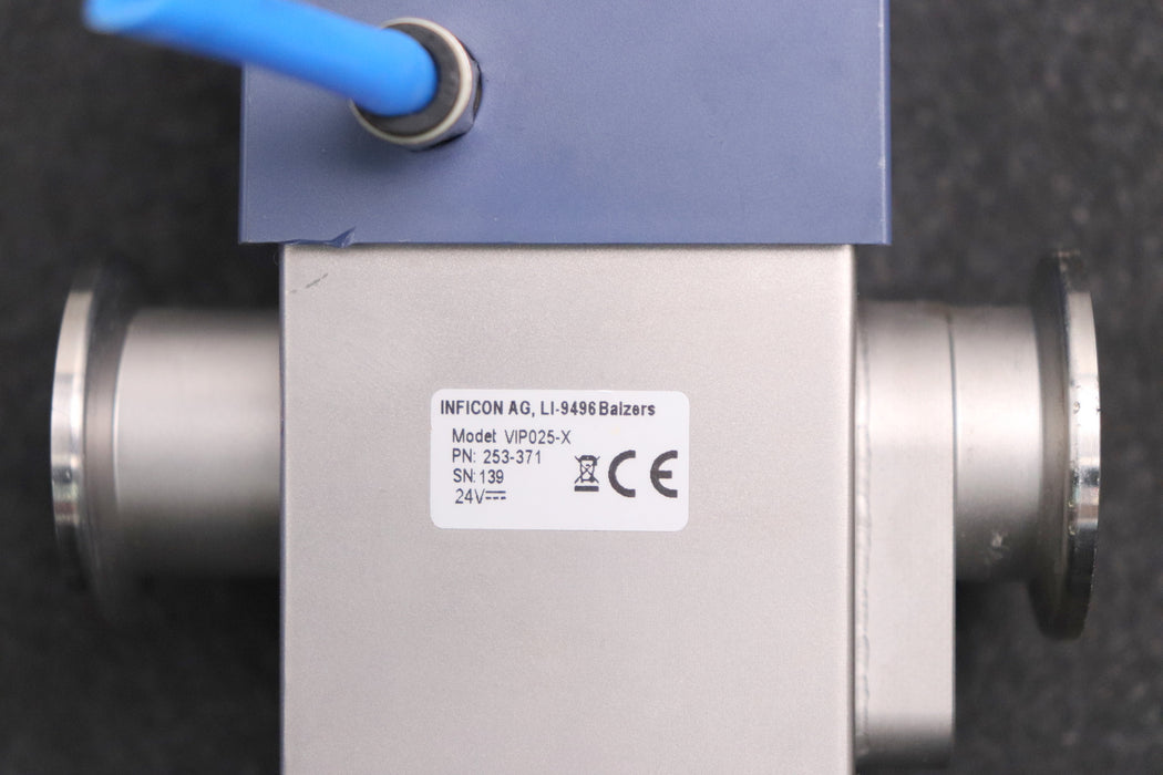 Bild des Artikels INFICON-Vakuum-Inlineventil-Model-VIP025-X-24VDC-gebraucht