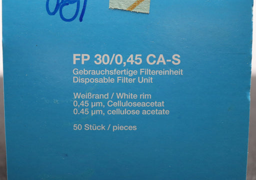 Bild des Artikels WHATMAN-50x-Gebrauchsfertige-Filtereinheit-FP-30/0,45-CA-S-0,45um