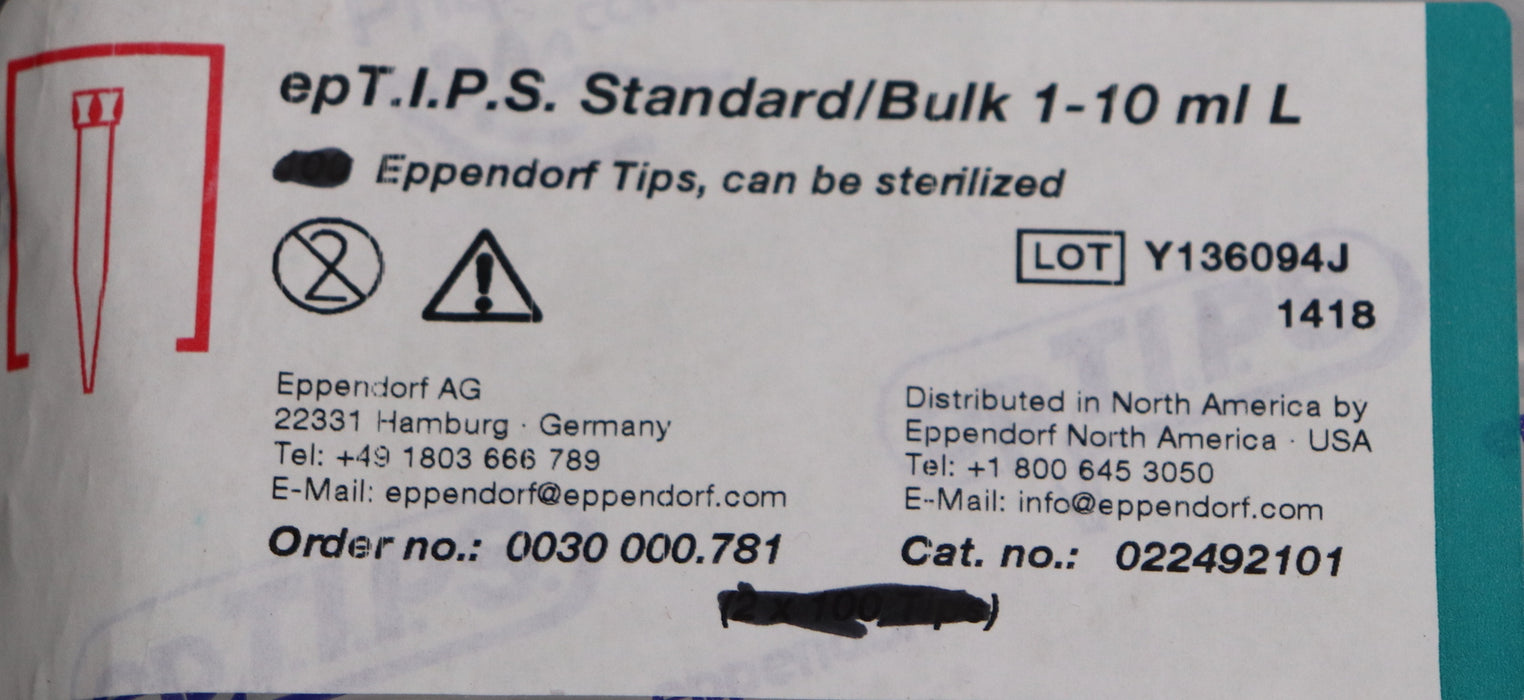 Bild des Artikels EP-T.I.P.S.-99x-Pipettenspitzen-L-1-10ml-Cat.No:-022492101-Order-No.-0030000.781