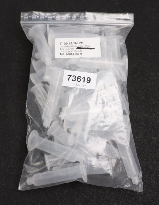 Bild des Artikels GLOBACO-39x-Industrie-Kartuschen-10cc-7100-LL1N-PK-transparent-unbenutzt
