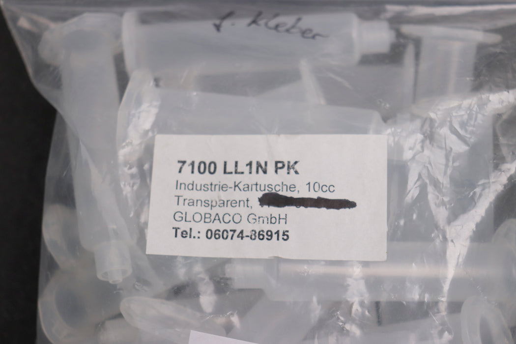 Bild des Artikels GLOBACO-39x-Industrie-Kartuschen-10cc-7100-LL1N-PK-transparent-unbenutzt