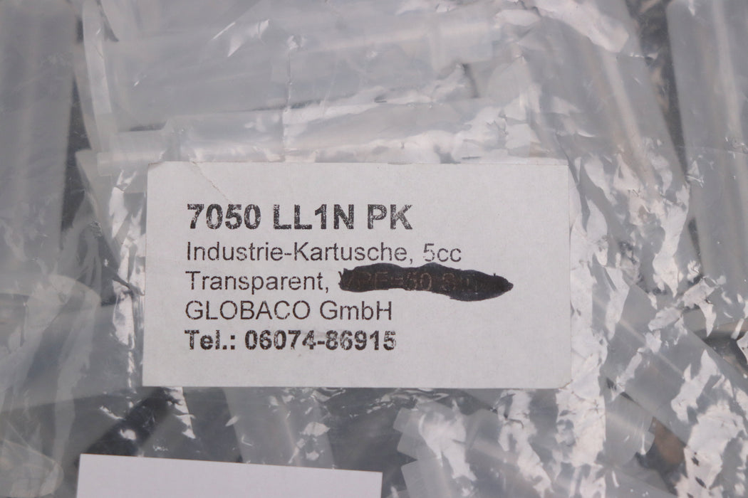 Bild des Artikels GLOBACO-46x-Industrie-Kartuschen-5cc-7050-LL1N-PK-transparent-unbenutzt