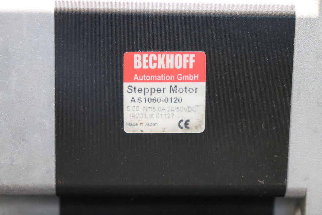 Bild des Artikels BECKHOFF-Schrittmotor-mit-Encoder-AS1060-0120-Haltemoment-5,0Nm-Nennstrom-5A