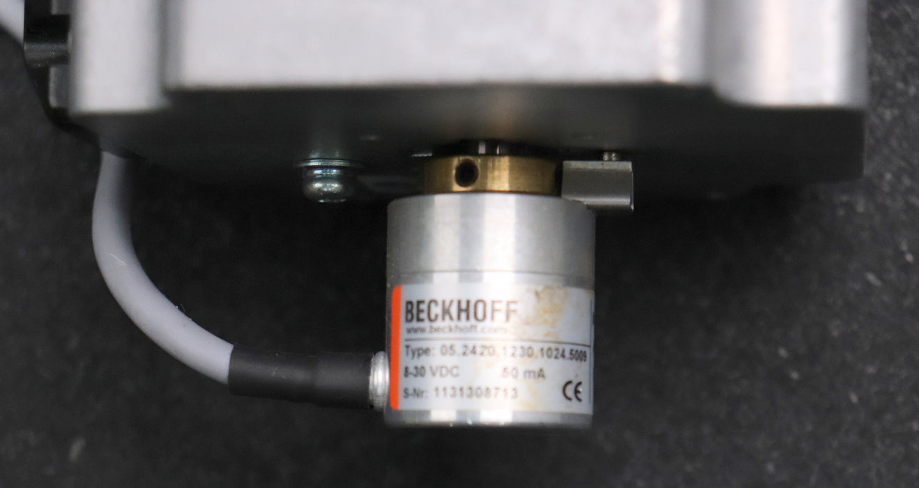 Bild des Artikels BECKHOFF-Schrittmotor-mit-Encoder-AS1060-0120-Haltemoment-5,0Nm-Nennstrom-5A
