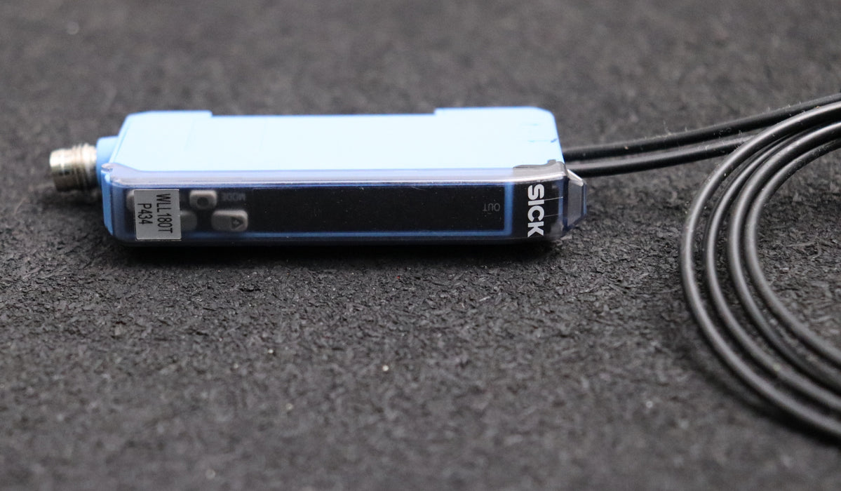 Bild des Artikels SICK-Lichtleitersensor-WLL180T-P434-12-24VDC-gebraucht---Kabelanschluss-verbogen