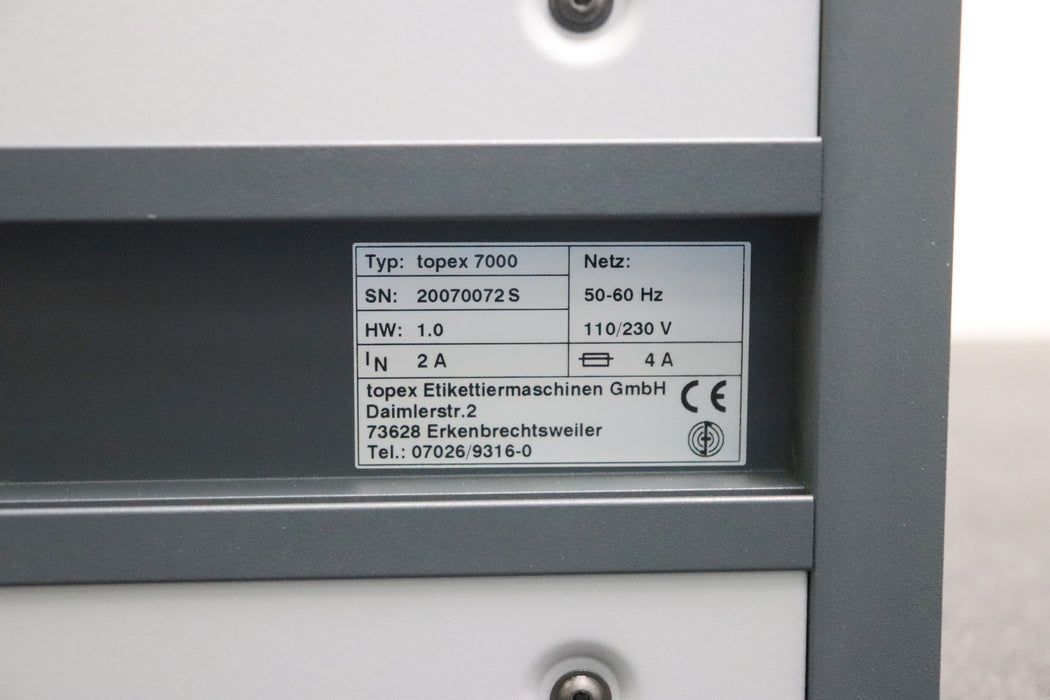 Bild des Artikels TOPEX-7000-Steuerung-2A-HW:-1,0-Netz-50-60Hz-110/230V-4A-unbenutzt