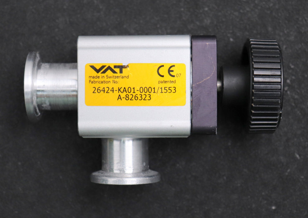 Bild des Artikels VAT-Winkel-Vakuum-Ventil-26424-KA01-0001/1553-InnenØ-16mm-gebraucht
