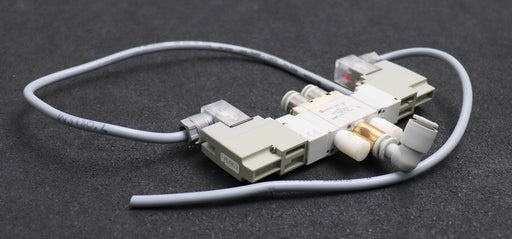 Bild des Artikels SMC-5/2-Wege-Elektromagnetventil-SY5220-5YO-C8F-Q-bistabil-24VDC-gebraucht