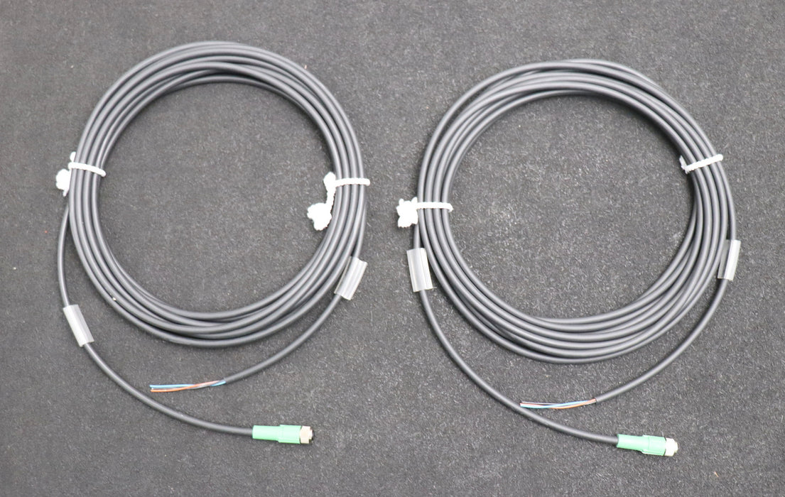 Bild des Artikels PHOENIX-CONTACT-2x-Sensorkabel-Art.Nr.-1669628-Länge-5m-auf-Buchse-gerade-M8