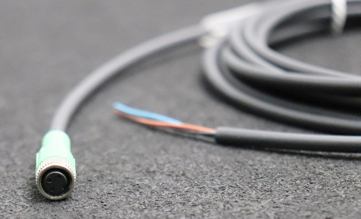 Bild des Artikels PHOENIX-CONTACT-2x-Sensorkabel-Art.Nr.-1669628-Länge-5m-auf-Buchse-gerade-M8