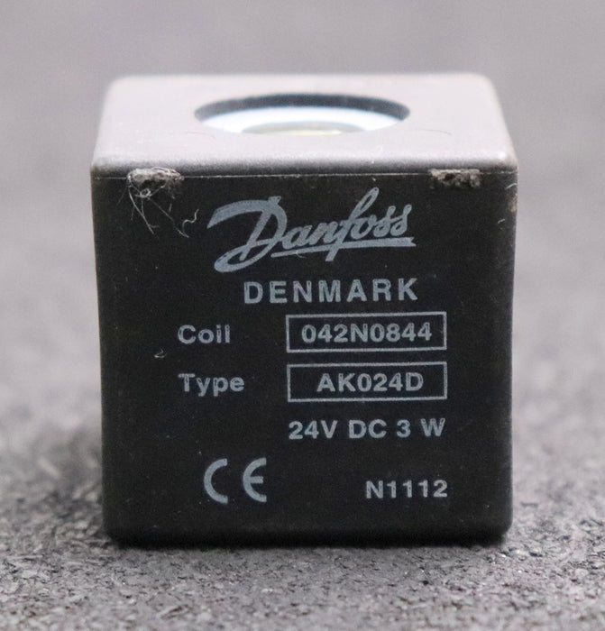 Bild des Artikels DANFOSS-Magnetspule-Type-AK024D-Coil-042N0844-24VDC-3W-gebraucht