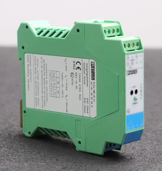 Bild des Artikels PHOENIX-CONTACT-Signaltrenner-PI/EX-ME-ID-I/I-Art.Nr.-2835448-unbenutzt-in-OVP