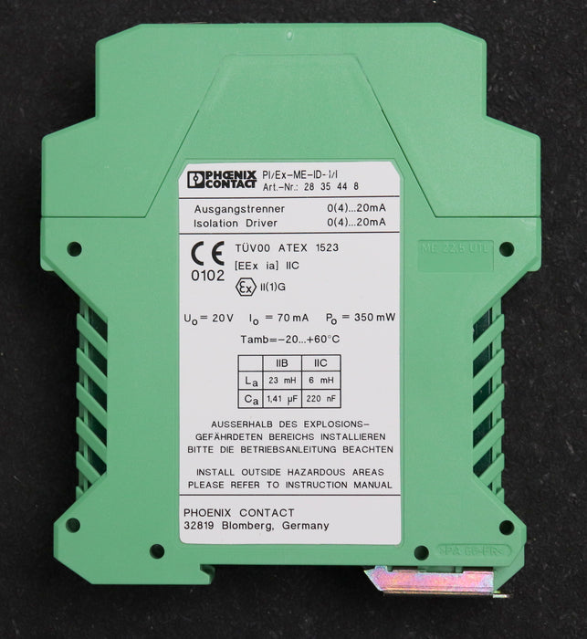 Bild des Artikels PHOENIX-CONTACT-Signaltrenner-PI/EX-ME-ID-I/I-Art.Nr.-2835448-unbenutzt-in-OVP