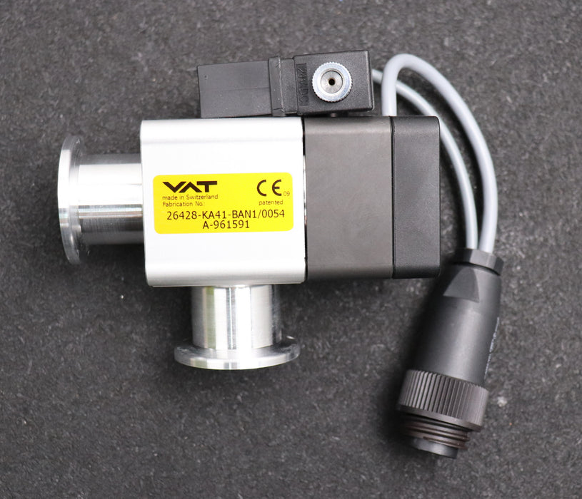 Bild des Artikels VAT-Vakuum-Eckventil-Fabr.Nr.-26428-KA41-BAN1/0054-Flansch-ISO-KF-gebraucht
