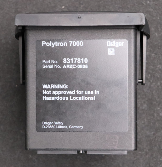 Bild des Artikels DRÄGER-POLYTRON-7000-modulares-Gaswarngerät-mit-Sensor-O2-LS--Sauerstoff