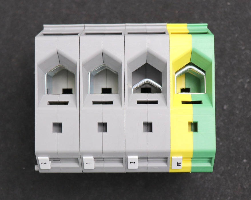 Bild des Artikels PHOENIX-CONTACT-4x-Hochstromklemme-UKH95-3x-Grau-1x-Gelb-Grün