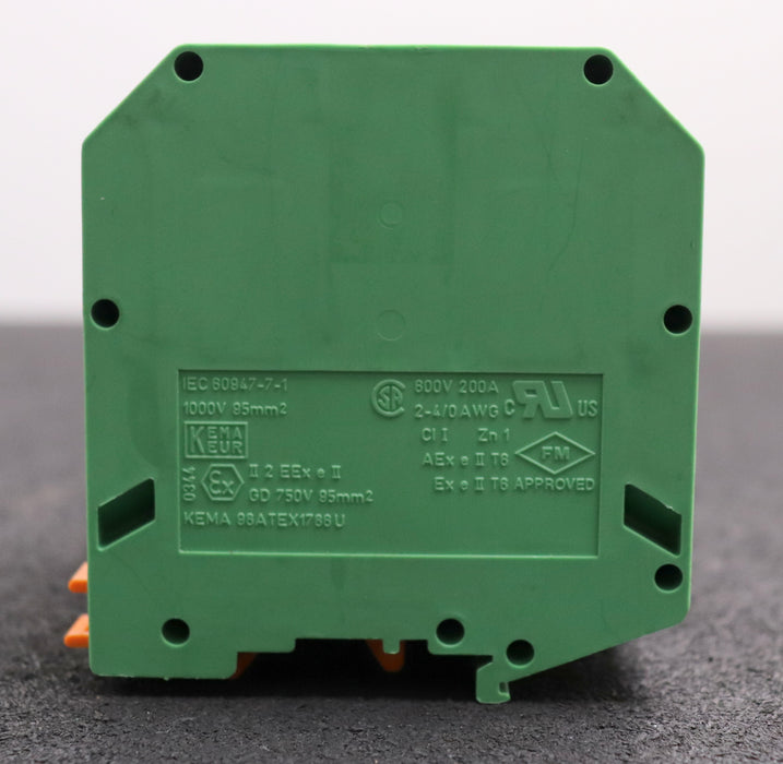 Bild des Artikels PHOENIX-CONTACT-4x-Hochstromklemme-UKH95-3x-Grau-1x-Gelb-Grün