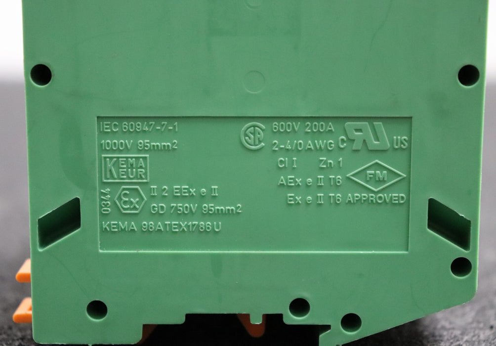 Bild des Artikels PHOENIX-CONTACT-4x-Hochstromklemme-UKH95-3x-Grau-1x-Gelb-Grün