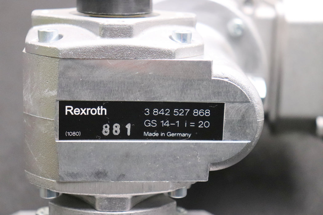 Bild des Artikels REXROTH-Motor-MNR:-3842503783-mit-Winkelgetriebe-MNR:-3842527868
