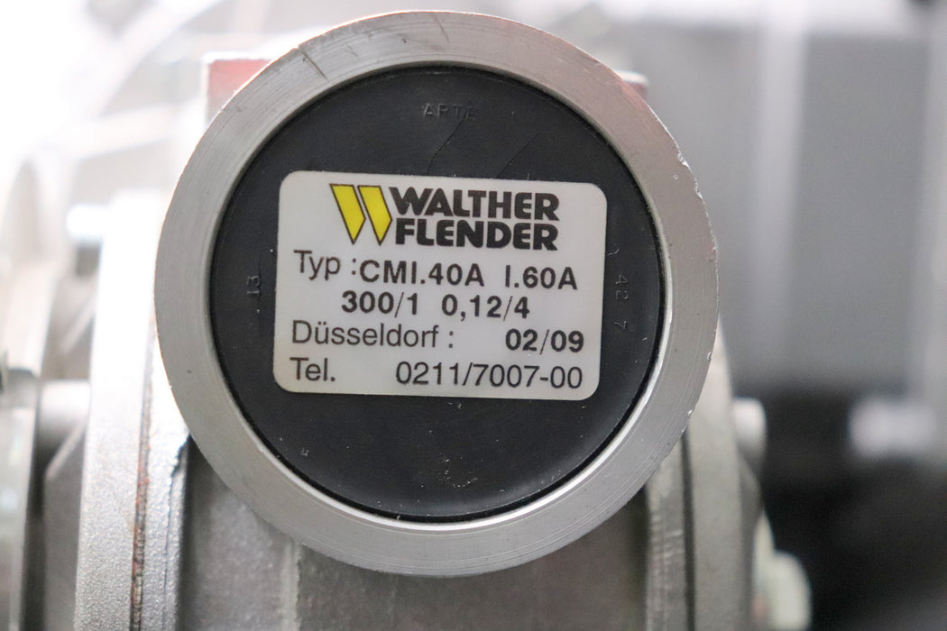 Bild des Artikels WALTHER-FLENDER-Motor-Typ-MA63a4-+-Schneckengetriebe-CMI.40A-I.60A-300/1-0,12/4