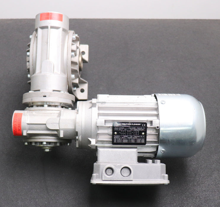 Bild des Artikels WALTHER-FLENDER-Motor-Typ-MA63a4-+-Schneckengetriebe-CMI.40A-I.60A-300/1-0,12/4
