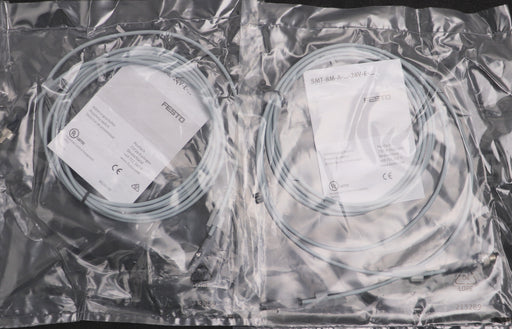 Bild des Artikels FESTO-2x-Näherungsschalter-SMT-8M-A-P0-24V-E-2,5-M8D-Mat.Nr.-574333-3-polig-male