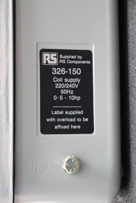 Bild des Artikels RS-MEM-SANTON-ADS7-Direct-On-Line-Starter-im-Metalgehäuse-Art.Nr.-326-150