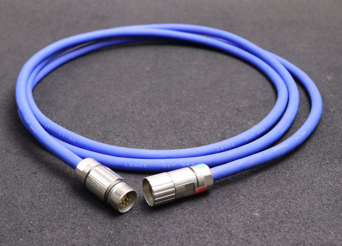 Lenze Resolver Connection LENZE Anschlußleitung Resolver + Zwischenstecker Schleppkettentauglich ...