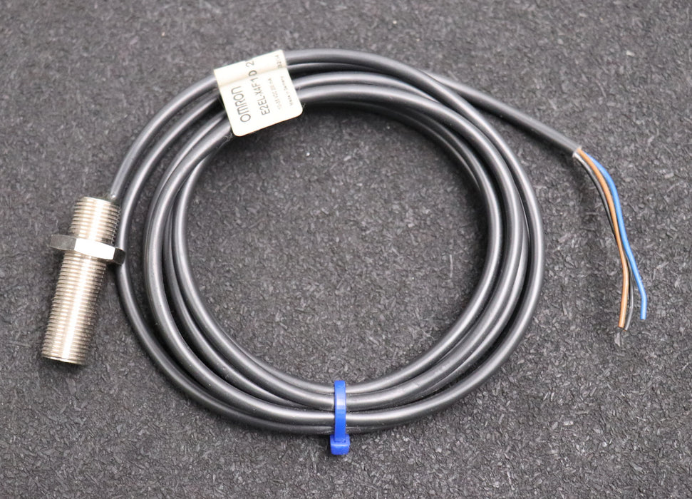 Bild des Artikels OMRON-Näherungsschalter-E2EL-X4F1-D-10-35VDC-200mA-Kabellänge-2m-unbenutzt