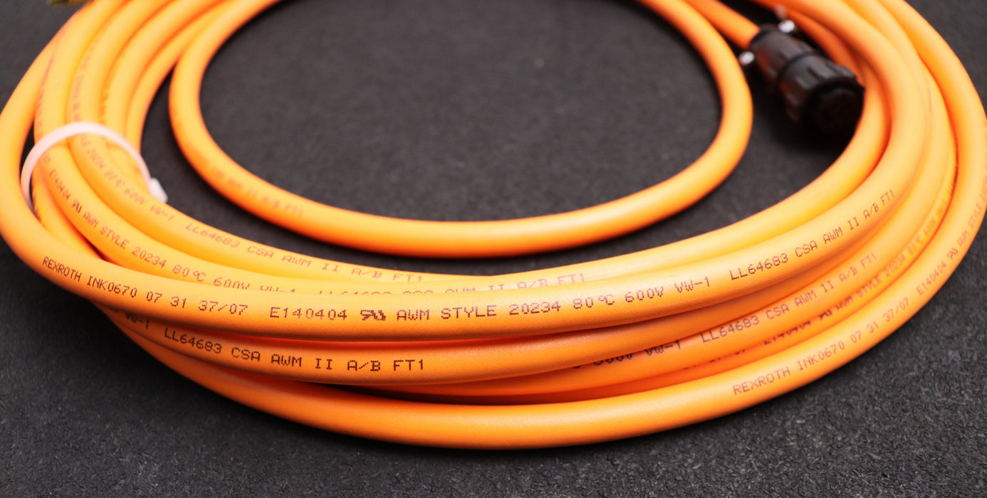 Bild des Artikels REXROTH-Leistungskabel-IKG0331/010,0-Kabellänge-10m-unbenutzt