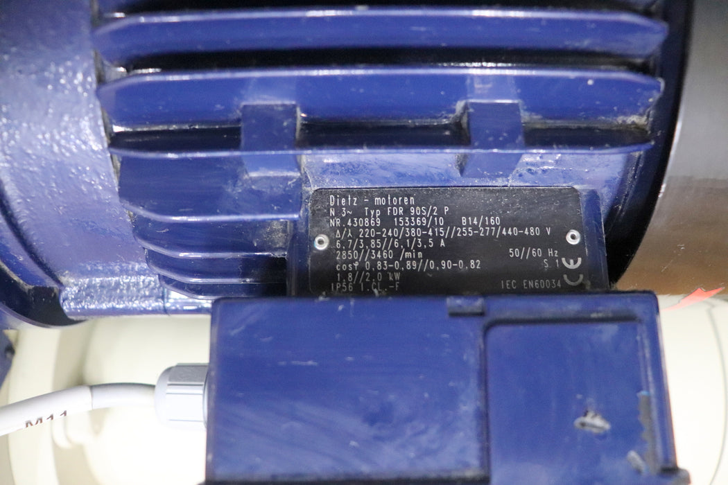 Bild des Artikels RENNER-Pumpe-Typ:-RT-PP-24/340-1,8D/3-270-230/400V-50Hz-6,7/3,85A-1,8kW-Hmax-26m