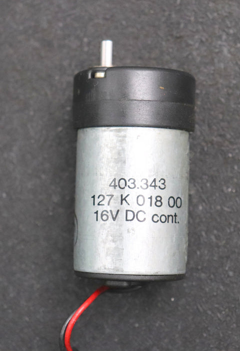 Bild des Artikels SWF-Motor-403.343-16VDC-127-K-018-00-Gesamtlänge-79mm-Ø-36mm-unbenutzt