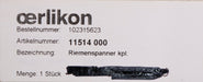 Bild des Artikels OERLIKON-Riemenspanner-kpl.-Art.Nr.-11514-000-Maße-158x65x25mm-unbenutzt-in-OVP