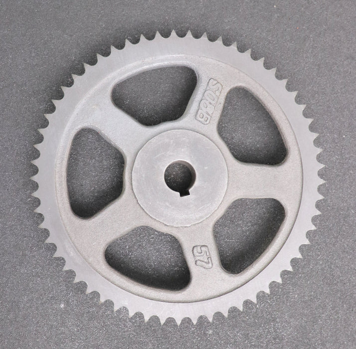 Bild des Artikels Kettenrad-Chainwheel-für-Kettentype-08B-1-Teilung-1/2“x5/16“-Zähnezahl-Z=-57